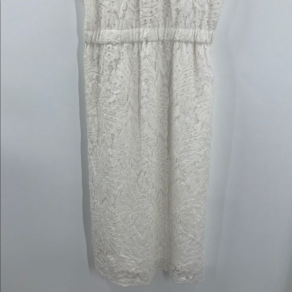 Trina Turk White Lace Midi Dress - Picture 9 of 13